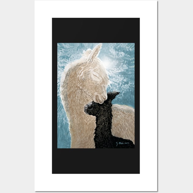 No Drama Mama Llama Wall Art by SunnyDaysNH